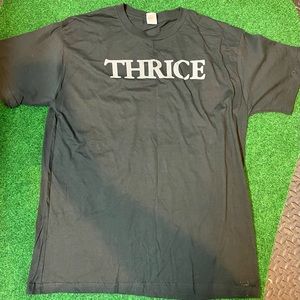Y2K Thrice band tee size sz Large. Great band from the early 2000’s